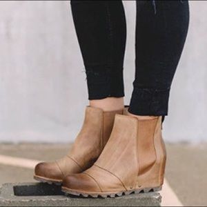 Sorel lea wedge boots